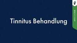 Tinnitus Behandlung: Was hilft bei Tinnitus?