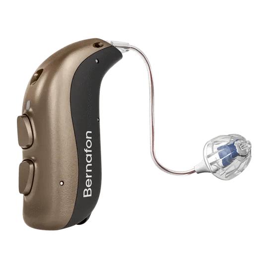 Bernafon Hörgerät 10 / Batterie / Antik Bronze / Metallic Anthrazit Bernafon Entra B