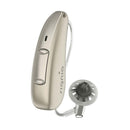 Signia Hörgerät 7AX / Charge & Go Akku / Fein Gold Signia Pure Charge&Go AX