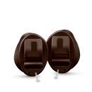 Signia Hörgerät 7Nx / IIC 10 Batterie / Dunkelbraun Signia Insio DRAFT